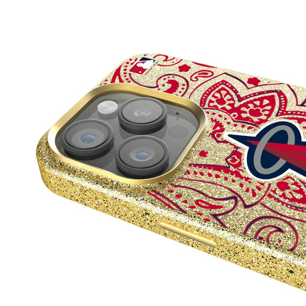 Los Angeles Angels Paisley Bling Phone Case for Apple iPhone