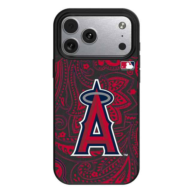 Los Angeles Angels Paisley MagSafe Compatible Phone Case for Apple iPhone