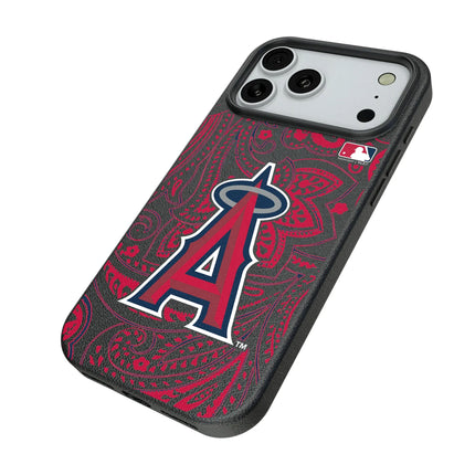 Los Angeles Angels Paisley MagSafe Compatible Phone Case for Apple iPhone