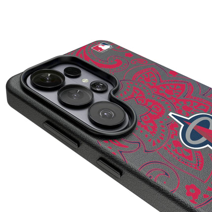 Los Angeles Angels Paisley MagSafe Compatible Phone Case for Samsung Galaxy