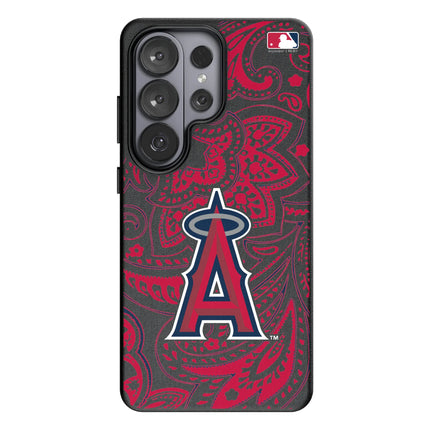 Los Angeles Angels Paisley MagSafe Compatible Phone Case for Samsung Galaxy