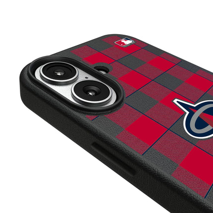 Los Angeles Angels Plaid MagSafe Compatible Phone Case for Apple iPhone
