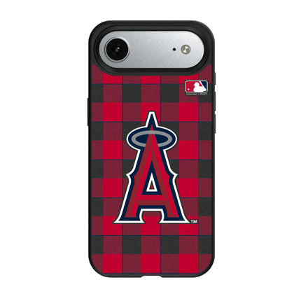 Los Angeles Angels Plaid MagSafe Compatible Phone Case for Apple iPhone