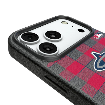 Los Angeles Angels Plaid MagSafe Compatible Phone Case for Apple iPhone