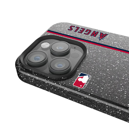 Los Angeles Angels Sidebar Black Bling Phone Case for Apple iPhone