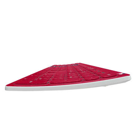 Los Angeles Angels Solid Curved Wireless Keyboard