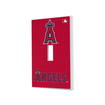 Los Angeles Angels Solid Hidden-Screw Light Switch Plate