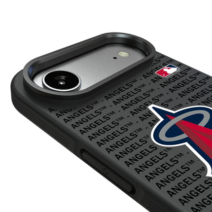 Los Angeles Angels Text Backdrop Bump Phone Case for Apple iPhone