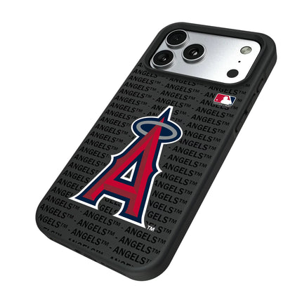 Los Angeles Angels Text Backdrop Bump Phone Case for Apple iPhone