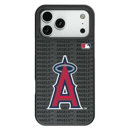 Los Angeles Angels Text Backdrop Bump Phone Case for Apple iPhone