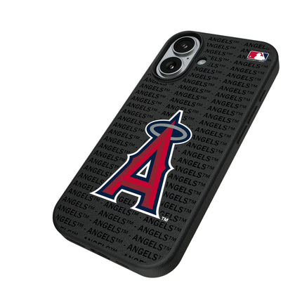 Los Angeles Angels Text Backdrop MagSafe Compatible Phone Case for Apple iPhone
