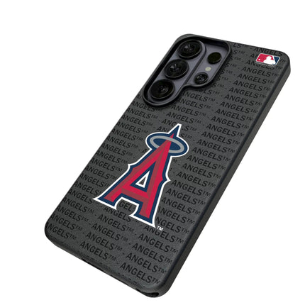 Los Angeles Angels Text Backdrop MagSafe Compatible Phone Case for Samsung Galaxy