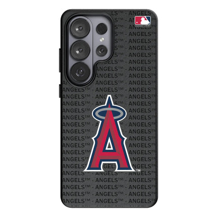 Los Angeles Angels Text Backdrop MagSafe Compatible Phone Case for Samsung Galaxy