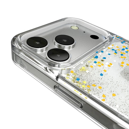 Los Angeles Chargers Confetti Glitter Phone Case for Apple iPhone