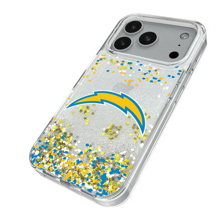 Los Angeles Chargers Confetti Glitter Phone Case for Apple iPhone