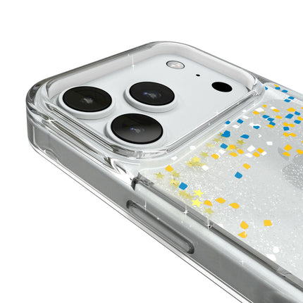 Los Angeles Chargers Confetti Glitter Phone Case for Apple iPhone
