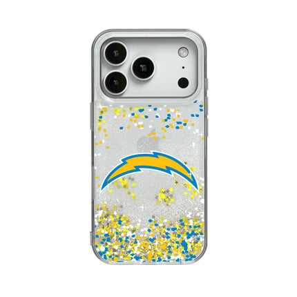 Los Angeles Chargers Confetti Glitter Phone Case for Apple iPhone