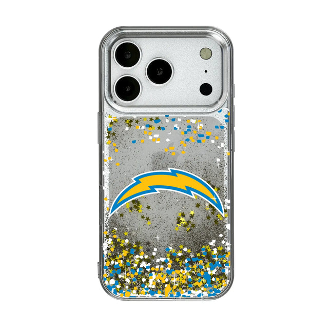 Los Angeles Chargers Confetti Glitter Phone Case for Apple iPhone