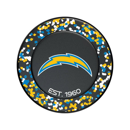 Los Angeles Chargers Confetti PopSockets Magnetic Phone Grip and Stand