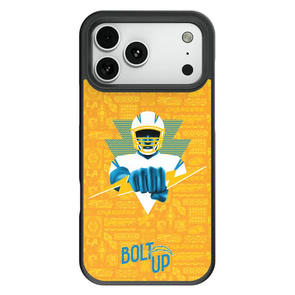 Los Angeles Chargers Deco Bump Phone Case for Apple iPhone