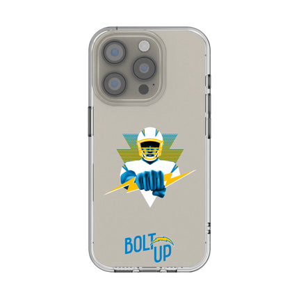 Los Angeles Chargers Deco Clear Phone Case for Apple iPhone