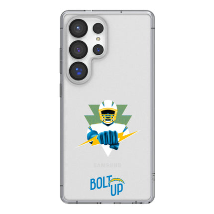 Los Angeles Chargers Deco Clear Phone Case for Samsung Galaxy