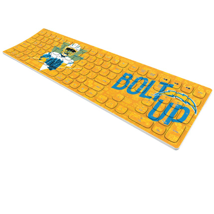 Los Angeles Chargers Deco Curved Wireless Keyboard