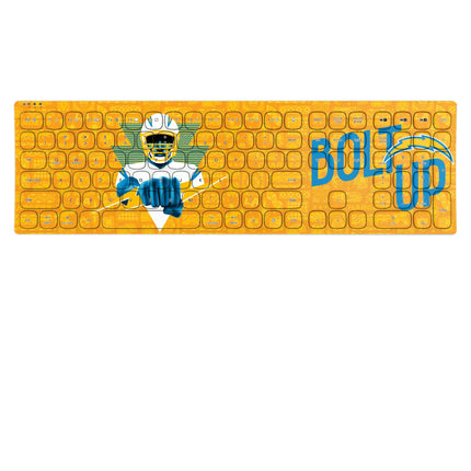 Los Angeles Chargers Deco Curved Wireless Keyboard