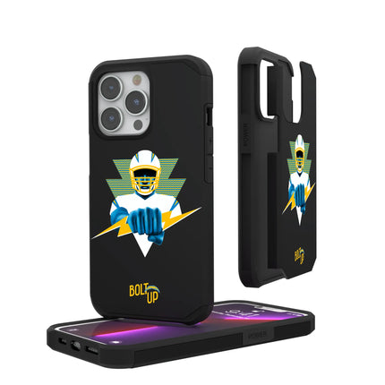 Los Angeles Chargers Deco Rugged Phone Case for Apple iPhone