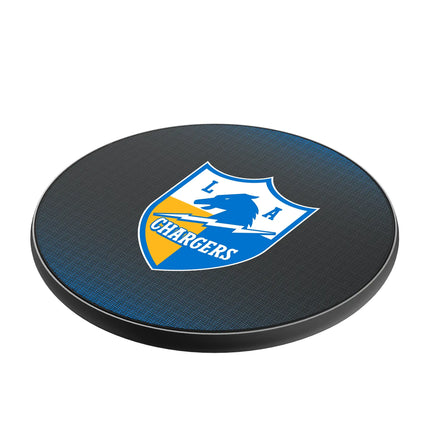 Los Angeles Chargers Historic Collection Linen 15-Watt Wireless Charger