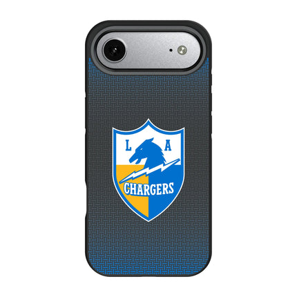 Los Angeles Chargers Historic Collection Linen Bump Phone Case for Apple iPhone