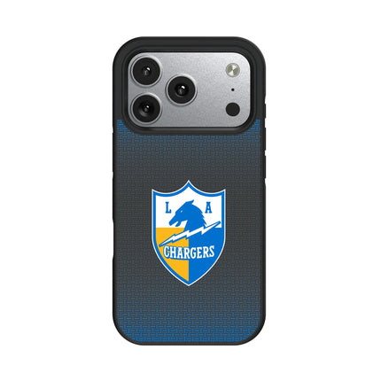 Los Angeles Chargers Historic Collection Linen Bump Phone Case for Apple iPhone