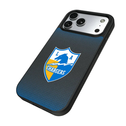 Los Angeles Chargers Historic Collection Linen MagSafe Compatible Phone Case for Apple iPhone