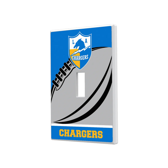 Los Angeles Chargers Historic Collection Passtime Hidden-Screw Light Switch Plate