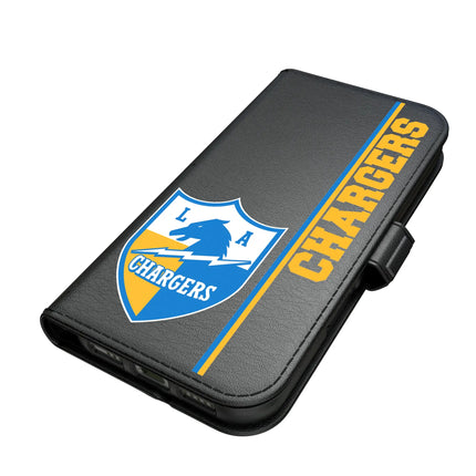 Los Angeles Chargers Historic Collection Sidebar Folio 2.0 Case for Apple iPhone