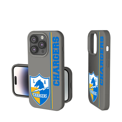 Los Angeles Chargers Historic Collection Sidebar Soft Touch Phone Case for Apple iPhone