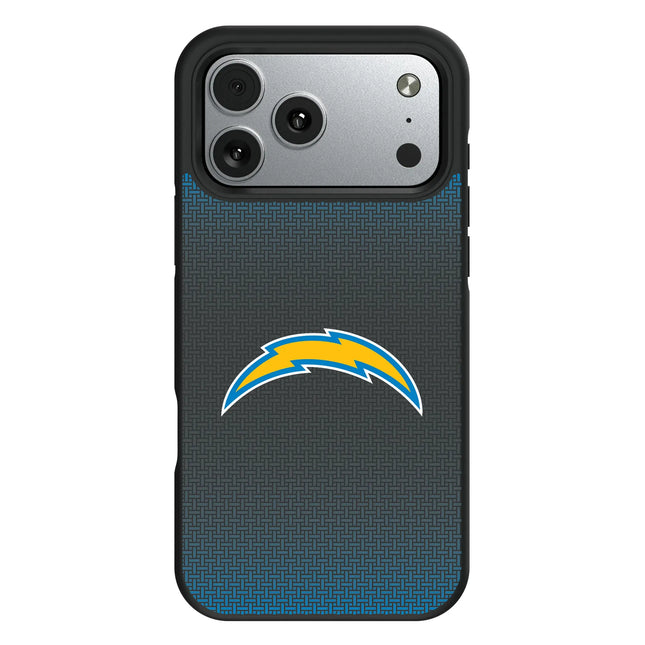 Los Angeles Chargers Linen Bump Phone Case for Apple iPhone