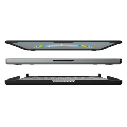 Los Angeles Chargers Linen Laptop Case for Apple MacBook