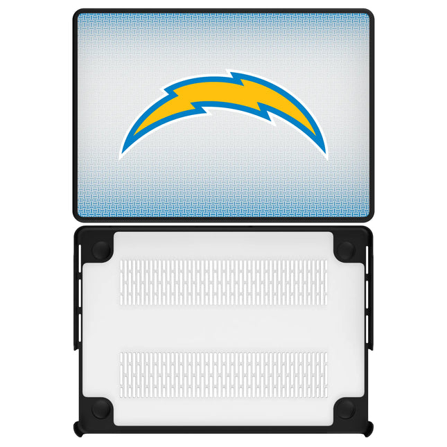 Los Angeles Chargers Linen Laptop Case for Apple MacBook
