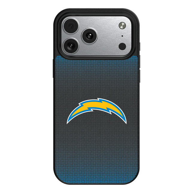 Los Angeles Chargers Linen MagSafe Compatible Phone Case for Apple iPhone