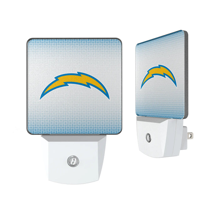Los Angeles Chargers Linen Night Light 2-Pack