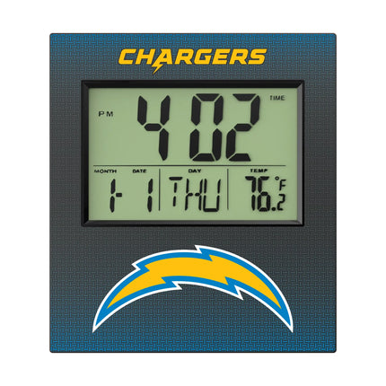 Los Angeles Chargers Linen Wall Clock