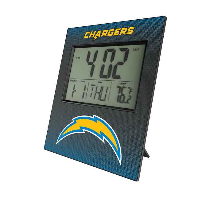 Los Angeles Chargers Linen Wall Clock