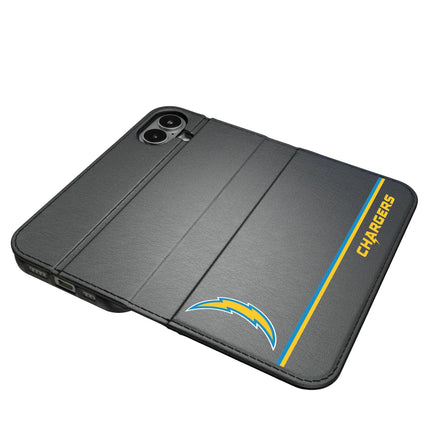 Los Angeles Chargers Sidebar Folio 2.0 Case for Apple iPhone