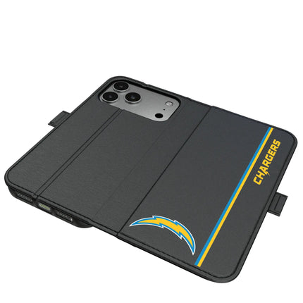 Los Angeles Chargers Sidebar Folio 2.0 Case for Apple iPhone