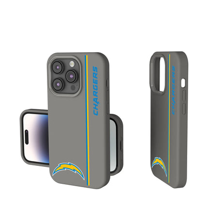 Los Angeles Chargers Sidebar Soft Touch Phone Case for Apple iPhone