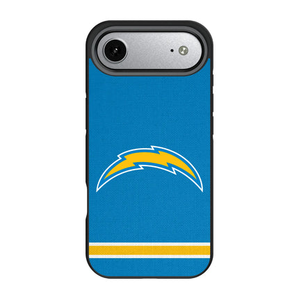 Los Angeles Chargers Stripe Bump Phone Case for Apple iPhone