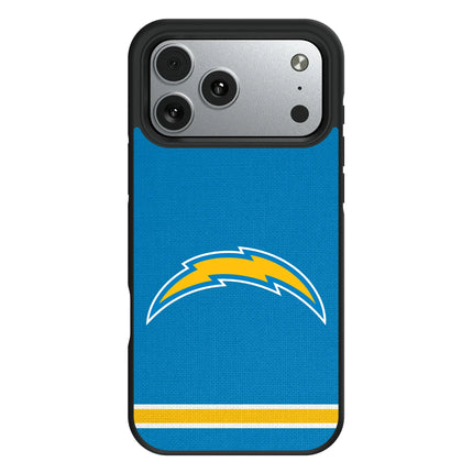 Los Angeles Chargers Stripe Bump Phone Case for Apple iPhone