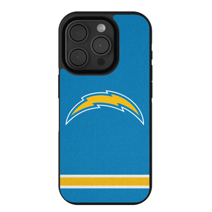 Los Angeles Chargers Stripe Bump Phone Case for Apple iPhone