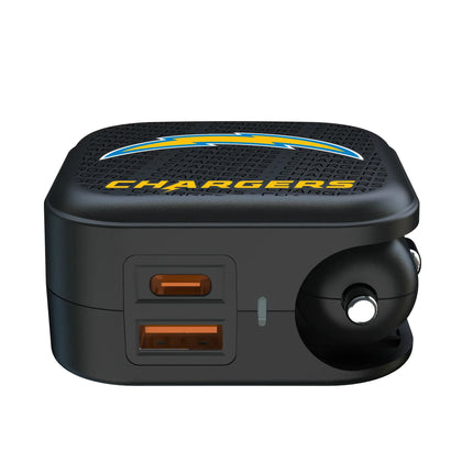 Los Angeles Chargers Text Backdrop 2 in 1 USB A/C Charger